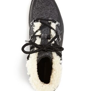 Sorel Women's Sneakchic Alpine Shearling and Leath